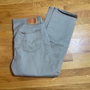 541 mens khaki levis